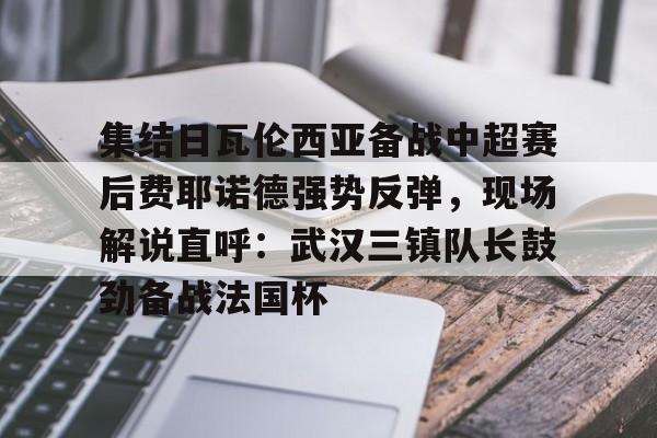 包含集结日瓦伦西亚备战中超赛后费耶诺德强势反弹，现场解说直呼：武汉三镇队长鼓劲备战法国杯的词条